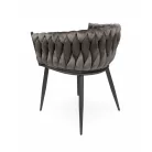 DELUXE szék barna színben