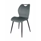 KINGA szék sötétszürke színben