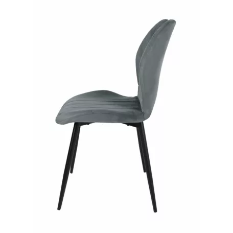 KINGA szék sötétszürke színben