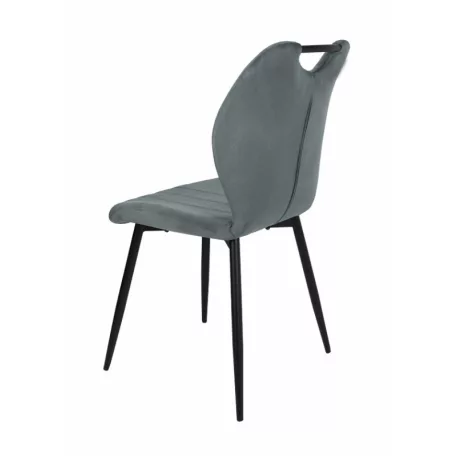 KINGA szék sötétszürke színben
