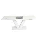 Hektor asztal 160-as fehér-szürke
