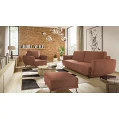 Megis 3f, 1f, pouf lounge ülőgarnitúra szett, rózsaszín