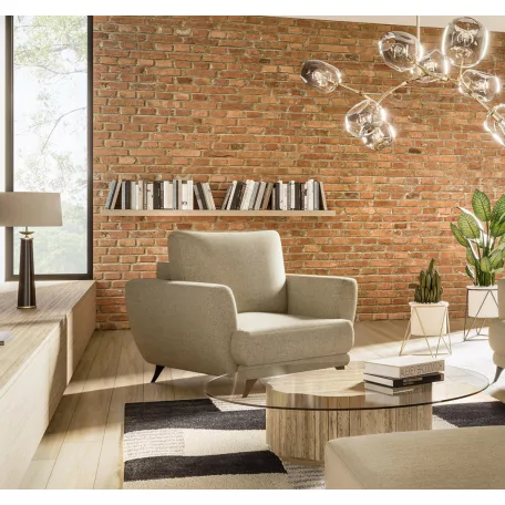 Megis 1f fotel, bézs