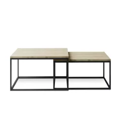 Clar dohányzóasztal, barna