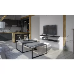 Nevio dohányzóasztal, szürke