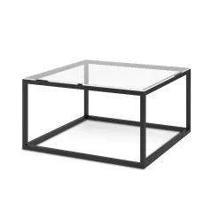 Merala asztal dohányzóasztal, üveg