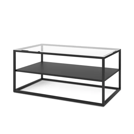 Verto asztal dohányzóasztal, üveg