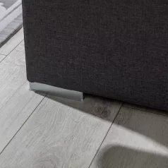 Alice 160x200 boxspring ágy  sötétszürke