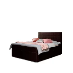 Alice 160x200 boxspring ágy  barna