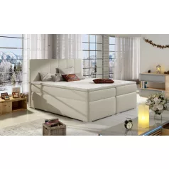 Bolero 180x200 boxspring ágy  bézs