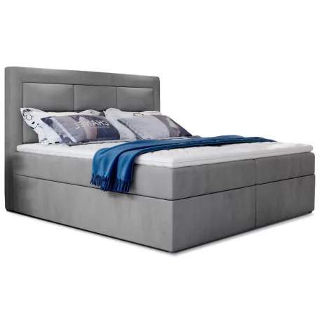 Vivre 180x200 boxspring ágy  szürke