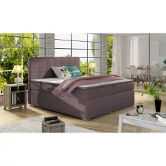 Alice 140x200 boxspring ágy  lila