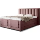 Veros 140x200 boxspring ágy  rózsaszín
