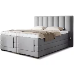 Veros 160x200 boxspring ágy  szürke