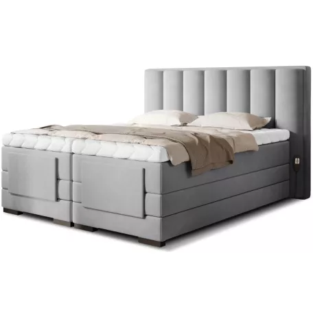 Veros 160x200 boxspring ágy  szürke