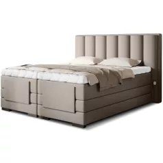 Veros 160x200 boxspring ágy  szürke