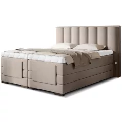 Veros 160x200 boxspring ágy  bézs