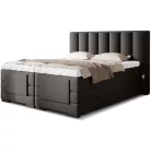 Veros 160x200 boxspring ágy  sötétbarna