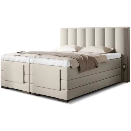 Veros 160x200 boxspring ágy  bézs