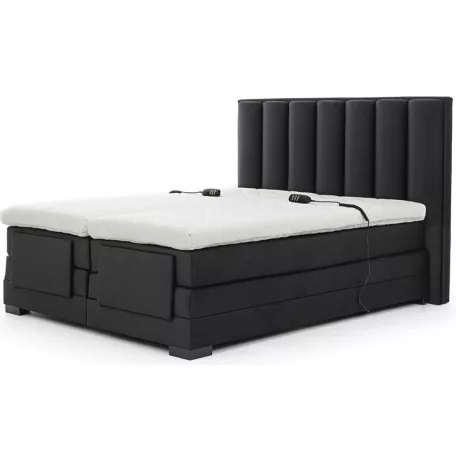 Veros 160x200 boxspring ágy  fekete