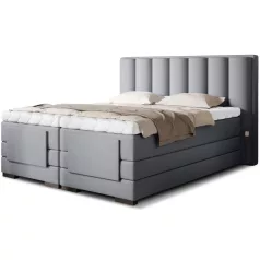 Veros 180x200 boxspring ágy  szürke