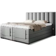 Veros 180x200 boxspring ágy  szürke