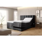 Veros 180x200 boxspring ágy  sötétszürke
