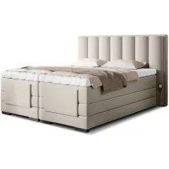 Veros 180x200 boxspring ágy  bézs