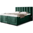 Veros 180x200 boxspring ágy  sötétzöld