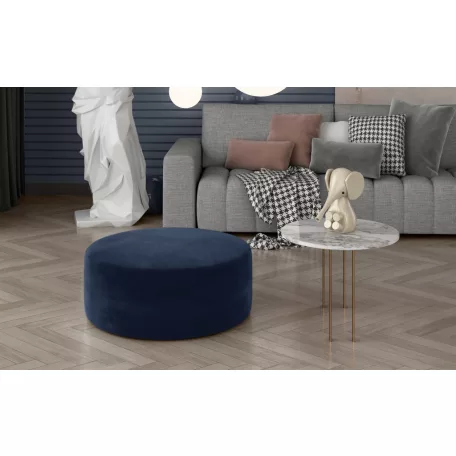 Bero puff, sötétkék