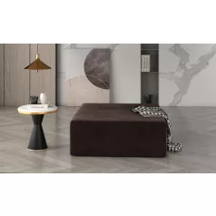 Kelim puff, sötétbarna