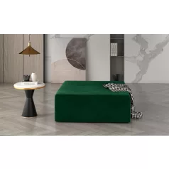 Kelim puff, sötétzöld