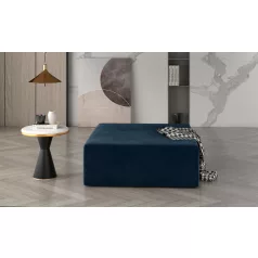 Kelim puff, sötétkék