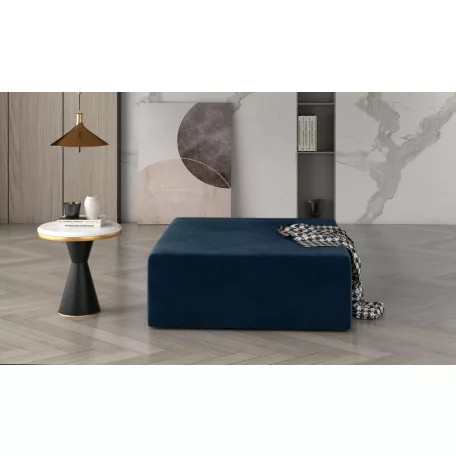 Kelim puff, sötétkék