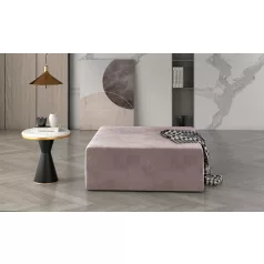 Kelim puff, rózsaszín