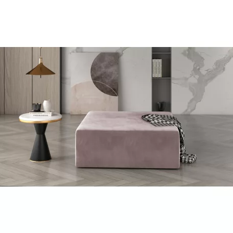 Kelim puff, rózsaszín