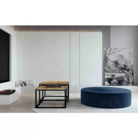 Lara puff, sötétkék