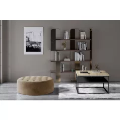 Monty puff, világosbarna