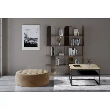 Monty puff, világosbarna