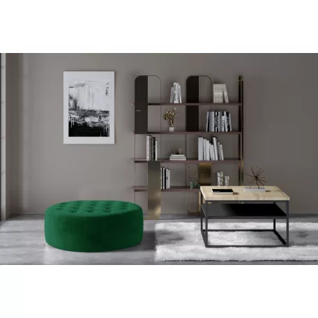 Monty puff, sötétzöld