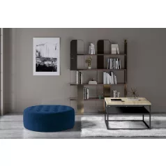 Monty puff, sötétkék