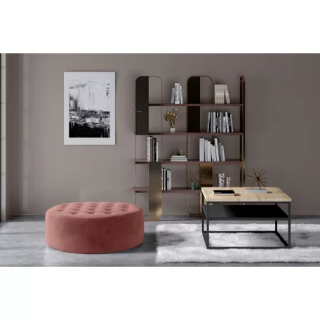 Monty puff, rózsaszín