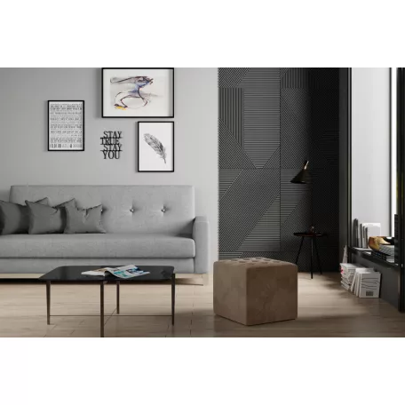 Nolla puff, világosbarna