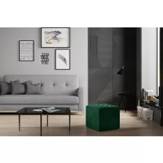 Nolla puff, sötétzöld