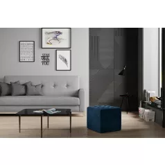 Nolla puff, sötétkék