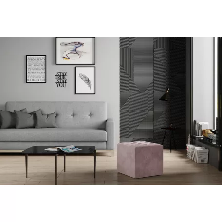 Nolla puff, rózsaszín