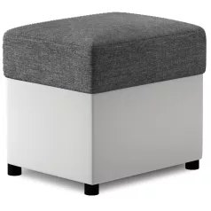 Pouf r2 puff, sötétszürke