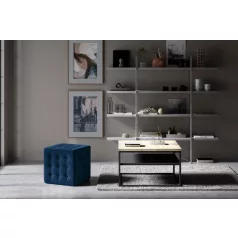 Sofia puff, sötétkék