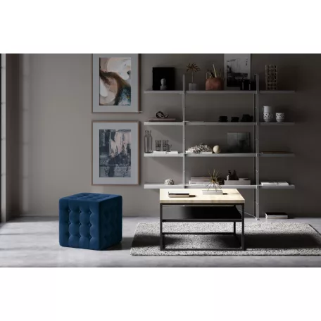 Sofia puff, sötétkék