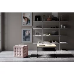 Sofia puff, rózsaszín